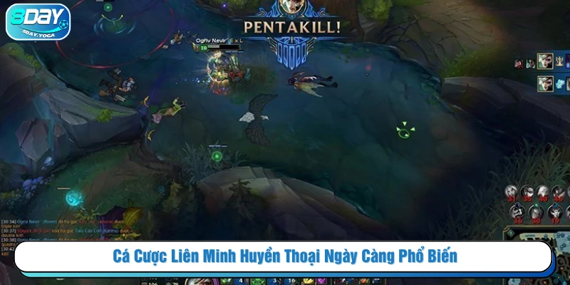 Tại sao cá cược Liên Minh Huyền Thoại ngày càng phổ biến?