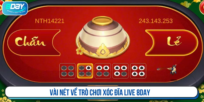 Xóc đĩa live là bộ môn giải trí quen thuộc người chơi